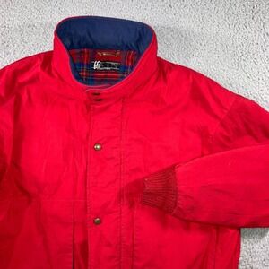 Vtg Lobo by Pendleton Bomber Jacket Men Large Wool Flannel Lined Thinsulate 3M